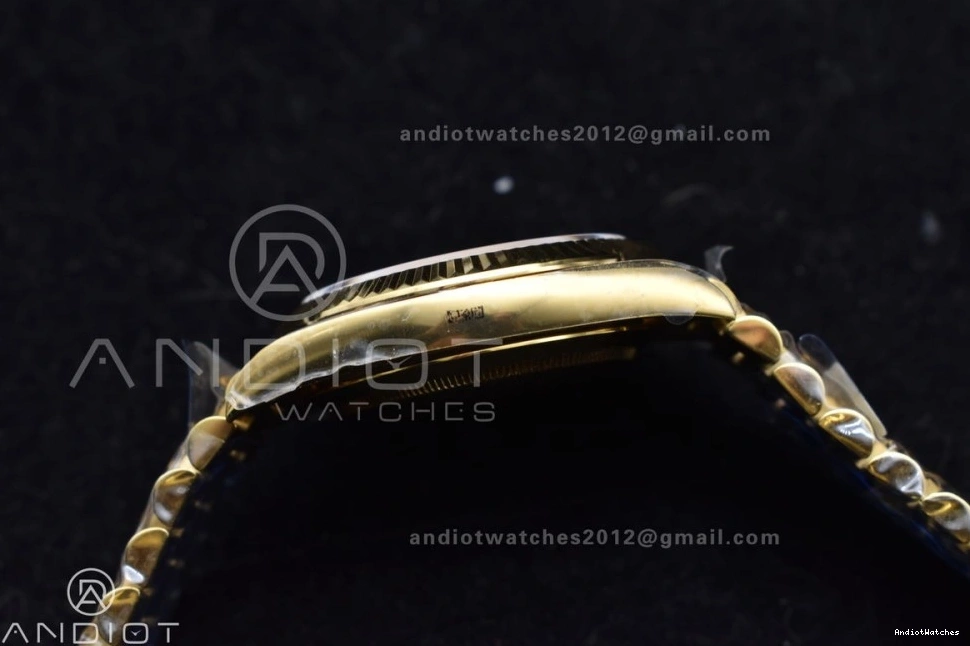 664 228238 Bracelet Dial VR3255 Edition (Gain ZeroBulk President 1:1 Date YG Best Silver ARF On Day Weight) Roman 40 0320